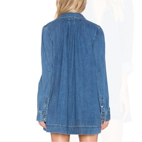 Free People Baby Blues Denim Tunic - Picture 3 of 16